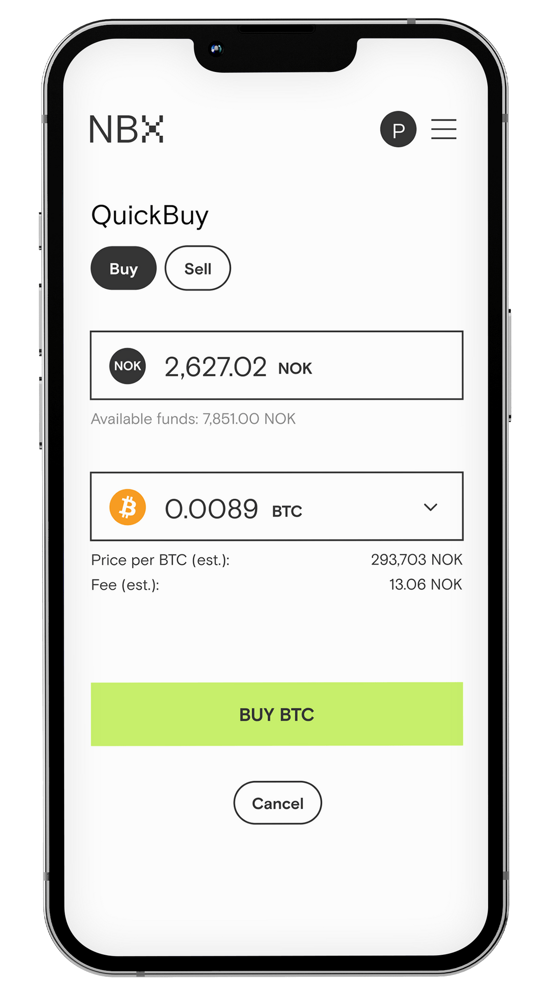 Kjøp Bitcoin hos NBX | Norsk kryptobørs med unike fordeler